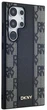Etui DKNY Leather Checkered Mono Pattern MagSafe do Samsung Galaxy S24 Ultra Black (3666339276829) - obraz 4