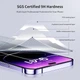 Защитное стекло SmartDevil для iPhone 14 Pro Max (3 шт)- глянцевое, без отпечатков, 9H прочность, легкая установка - изображение 5