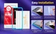 Защитное стекло SmartDevil для iPhone 14 Pro Max (3 шт)- глянцевое, без отпечатков, 9H прочность, легкая установка - изображение 8