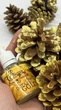 Жидкая поталь Золото - металлизированная быстросохнущая краска золотого цвета на спиртовой основе. - изображение 3