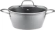 Каструля Ambition Bubble алюмінієва з кришкою Сіра 24 см 3.7 л (5907078481043) - зображення 1