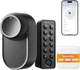 Розумний замок SwitchBot Lock Ultra + Keypad Touch (Fingerprint), Euro, Matter, WiFi, Premium - зображення 1