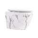 Унитаз подвесной Robin Ultra Quiet 490×365×325 мм, Marble, с сиденьем Slim Duroplast / Soft-close / Quick Release QT13332381АSMR Qtap - изображение 1