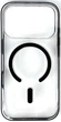Чохол iPhone 17 Pro Clear color with MagSafe black - изображение 1