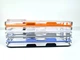 Чохол iPhone 17 Pro Clear color with MagSafe orange - изображение 4