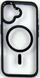 Чохол iPhone 17 Crystal Case with MagSafe black - изображение 1