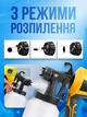 Электрический краскопульт 800 мл, 500 Вт, Краскораспылитель 3 режима распыления, пульверизатор для краски и лака, Желтый - изображение 4