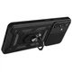 Чехол Primo Shockproof для Samsung Galaxy S25 (SM-S931) - противоударный, с подставкой и шторкой для камеры - Black - изображение 5