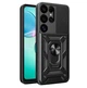 Чехол Primo Shockproof для Samsung Galaxy S24 Ultra (SM-S928) - противоударный, с подставкой и шторкой для камеры - Black - изображение 3