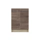 Кухонный модуль нижний Эверест Эко 600 дуб сонома/трюфель (без столешницы) 60х46х82 см (DTM-2810) - изображение 2