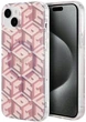 Панель Guess IML GCube MagSafe для Apple iPhone 15/14/13 Pink (3666339221980) - зображення 1