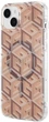Etui plecki Guess IML GCube MagSafe do Apple iPhone 15/14/13 Brown (3666339222123) - obraz 3