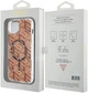 Etui plecki Guess IML GCube MagSafe do Apple iPhone 15/14/13 Brown (3666339222123) - obraz 8