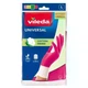 Латексные перчатки Vileda Universal L, прочные универсальные хозяйственные перчатки - изображение 2
