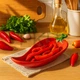 Тарілка керамічна "Pepper", 22 х 10 х 5.2см, колір - червоний (928-098) - изображение 2
