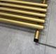 Тен для полотенцесушителя круглый Terma ONE R36 с регулятором, 600 Вт, цвет Brass (кабель с вилкой) - изображение 3