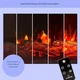 Электрический камин Klarstein Studio 5 Arc 40 м² (10038400) - изображение 8