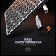 Клавіатура дротова Axagon HMC-KB 9 in 1 USB Silver/Black (HMC-KB-CRL) - зображення 14