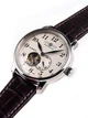 Часы Zeppelin LZ-127 7666-5 Automatik silber braun 41mm 50M - изображение 2