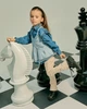 Детские демисезонные ботинки для девочки Levi`s Pasadena VPHI0022S-0003 29 Черные (4894980404493) - изображение 6