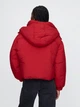 Куртка демисезонная короткая с капюшоном женская Gap 273312600 XL Красная (1159835289) - изображение 2