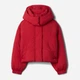 Куртка демисезонная короткая с капюшоном женская Gap 273312600 XL Красная (1159835289) - изображение 6