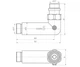 Кран угловой запорный Mario G1/2" комплект 2шт. - изображение 2