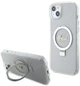 Etui plecki Guess Ring Stand Script Glitter MagSafe do Apple iPhone 15/14/13 Transparent (3666339156602) - obraz 2