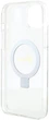 Etui plecki Guess Ring Stand Script Glitter MagSafe do Apple iPhone 15/14/13 Transparent (3666339156602) - obraz 7