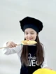 Ковпак кухарський дитячий, чорний - изображение 2