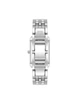 Женские часы Anne Klein AK/5061SVSV — прямоугольные дизайнерские, стальной браслет, серебристые - изображение 3