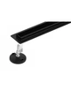 Трап для душа щелевой черный Epelli Slim Nero 70 см из нержавеющей стали с поворотным сифоном - изображение 8