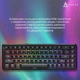 Клавиатура Ajazz ak680 Max Magnetic Switch Black (ak680-wm-b-a) - изображение 2