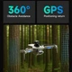 Квадрокоптер 4DRC F8 - дрон с GPS, избегание препятствий 360°, БК двигатели, 360° камера, до 25 минут, дальность до 2000 м, пульт с экраном 4.5", серый - изображение 5