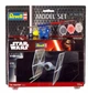 Стартовий набір 1:110 космічного корабля Зоряні війни TIE Fighter Star Wars Revell (63605) - изображение 6