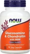 Suplement diety Now Foods Glucosamine + Chondroitin + MSM 90 kapsułek (733739031709) - obraz 1