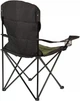 Стул раскладной Skif Outdoor Soft Base с высокой спинкой, подлокотниками и подстаканником (Black/Olive) - изображение 3