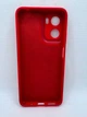 Чохол накладка Silicone Cover Full для Motorola Moto E15 Червоний - зображення 5