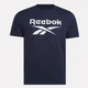 Koszulka męska bawełniana Reebok Chad Big Logo Crew N 100240895 M Granatowa (1200175462774) - obraz 4