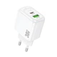Мережевий зарядний пристрій HOCO CS55A Surplus PD30W+QC3.0 charger White (6942007631549) - изображение 1