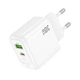 Мережевий зарядний пристрій HOCO CS55A Surplus PD30W+QC3.0 charger White (6942007631549) - изображение 6