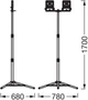 Прожектор OSRAM LED WORKLIGHT 2X20W 3600Lm 4000K IP65 (4099854572173) - зображення 9