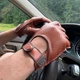 Авто перчатки Fiorgini Premium fingerless Classic Цвет Рыжий Размер L (210002) - изображение 1