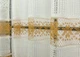 Тюль сетка VR-Textil Juli № 612т Арка на кухню цвет молочный с коричневым 200х150 см (53-0134) - изображение 4