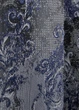 Комплект готовых штор VR-Textil Лен Премиум № 1835ш Серый с синим 150х295 см 2 шт (33-0827) - изображение 8