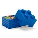 Бокс для зберігання Цеглинка LEGO® 4 синій (40031731) - изображение 2