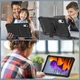 Протиударний чохол з підставкою Shockprof Capsule на Xiaomi Redmi Pad 2 11" 2025 Чорний - зображення 10