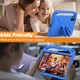 Противоударный детский силиконовый чехол с подставкой EVA Kids Stand на планшет Xiaomi Redmi Pad 2 11" 2025 Голубой - изображение 8
