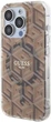 Etui plecki Guess IML GCube MagSafe do Apple iPhone 15 Pro Max Brown (3666339222154) - obraz 3