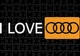 Пазл Із Маленькими Елементами I Love Audi Розмір A5 - зображення 1